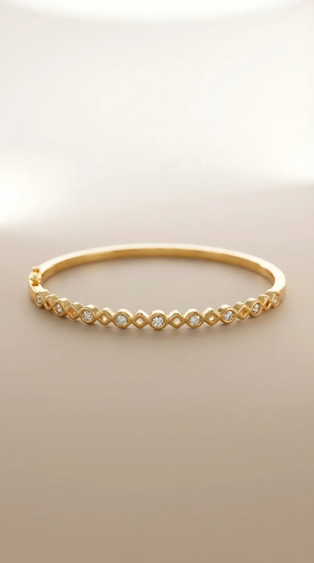 Crystal Line Luxe Bangle