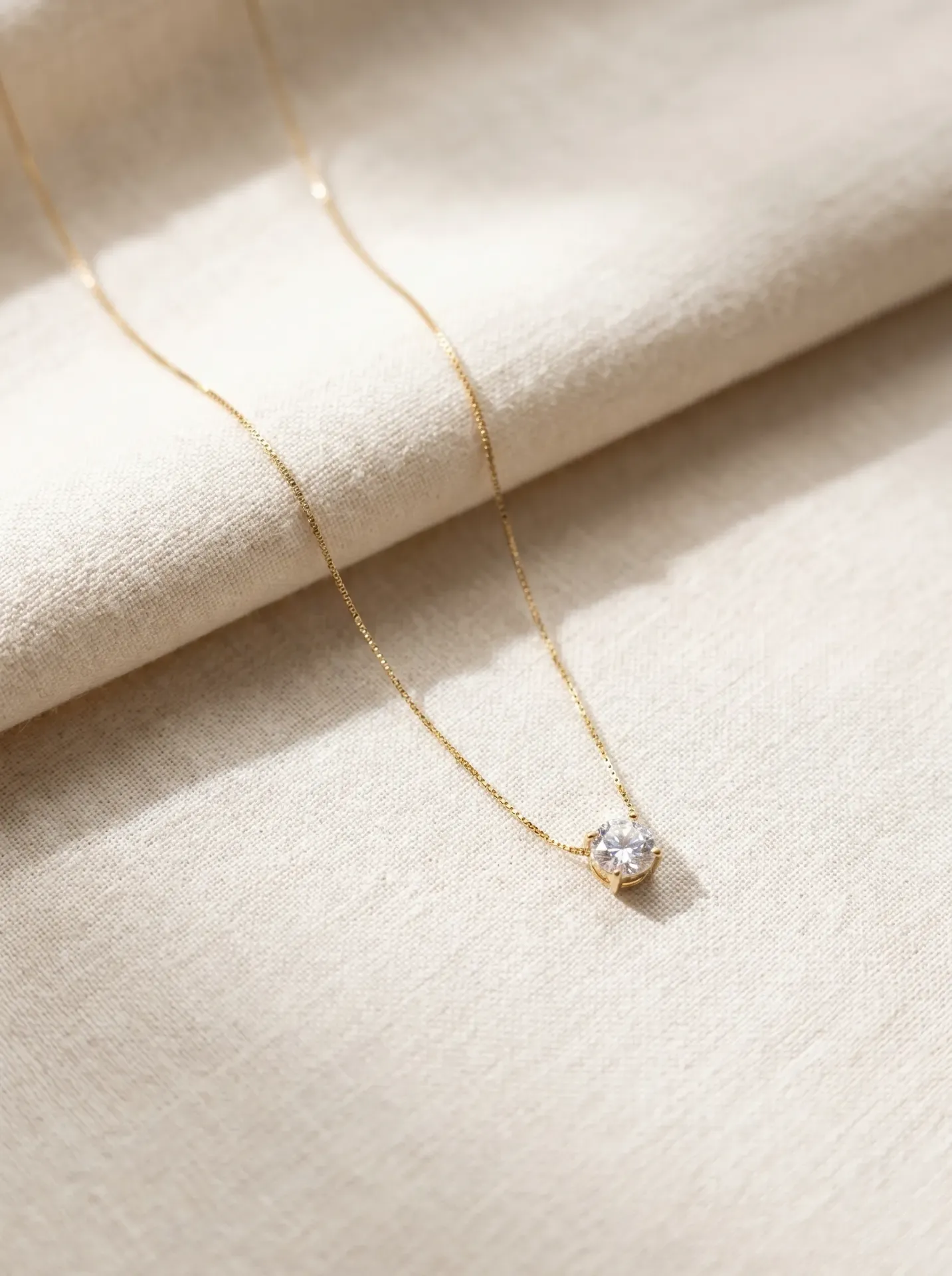 Solitaire Necklace
