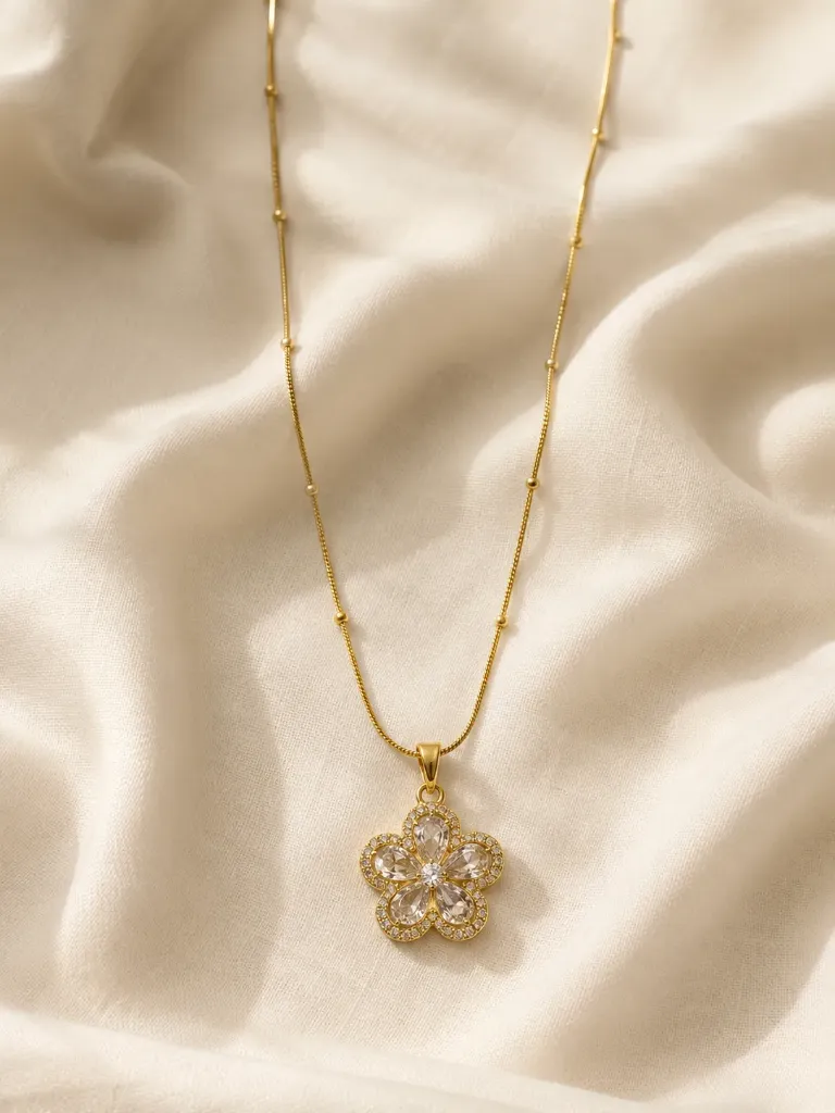 Crystal Bloom Necklace