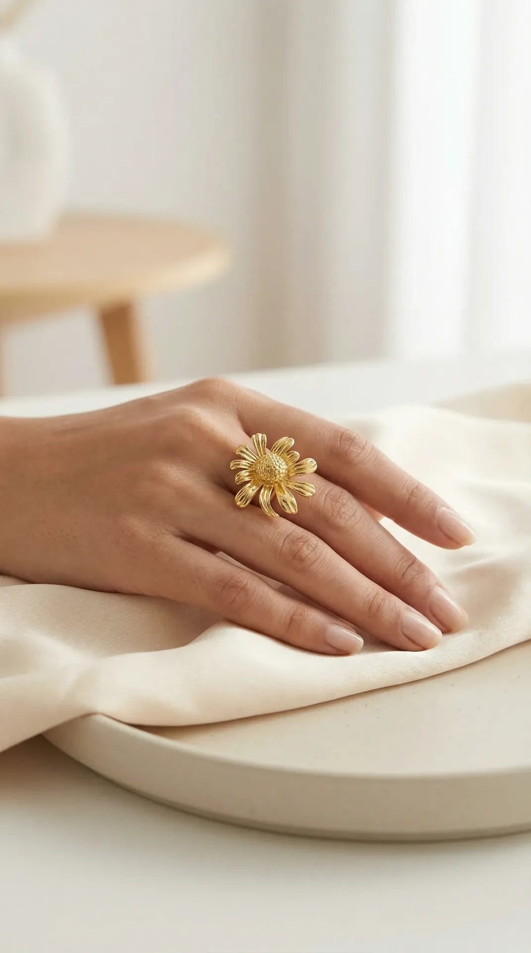 Majestic Petal Ring