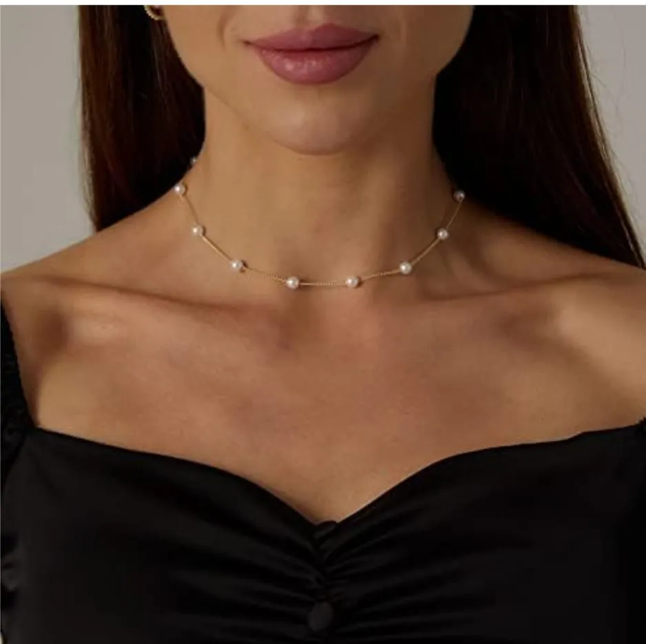 Luna Pearl Choker